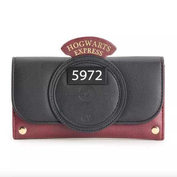Harry Potter Hogwarts Express Trifold Wallet - Wizarding World Gifts - Picture 1 of 5